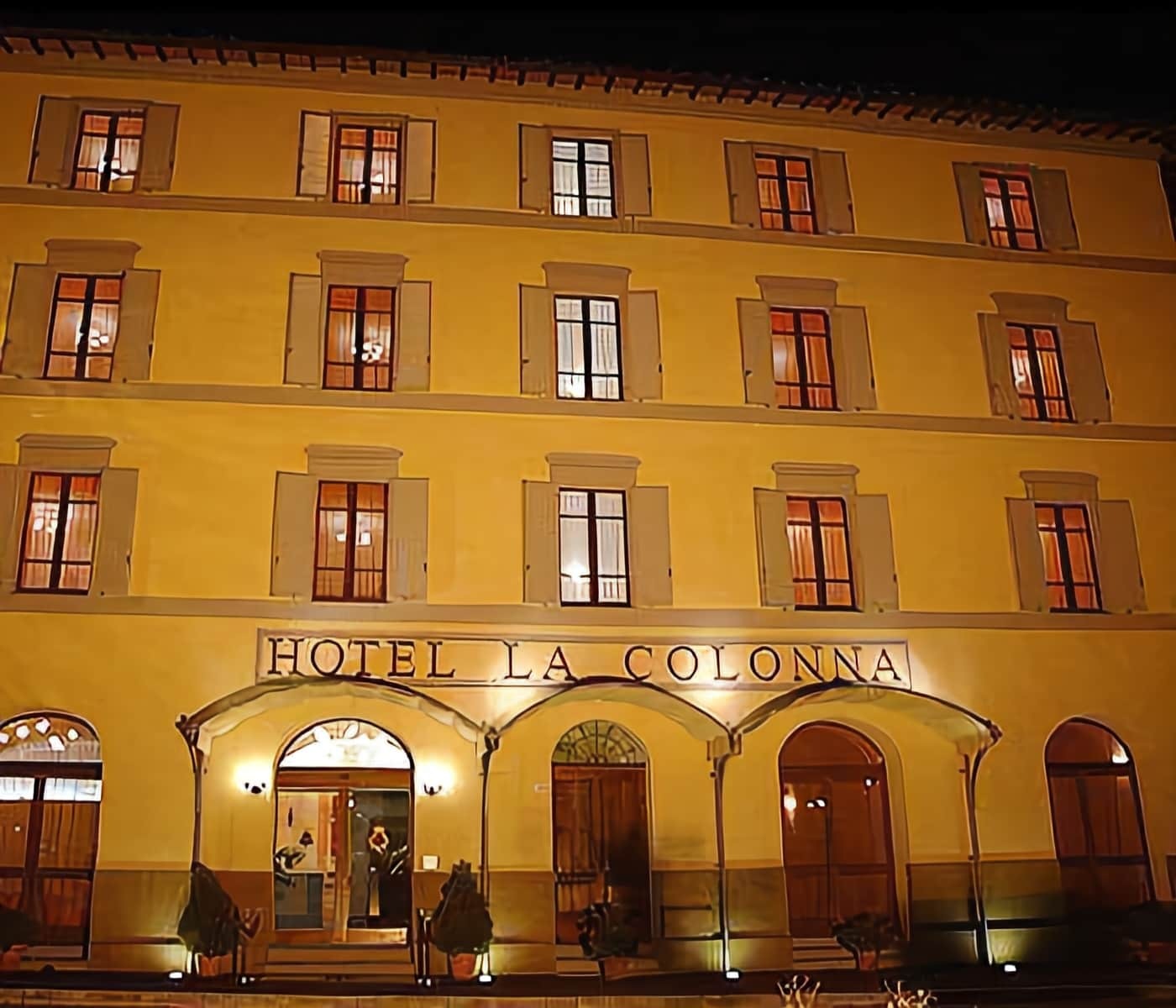 Hotel La Colonna Сиена Екстериор снимка